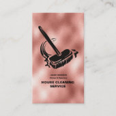 House Cleaner Roos Gold Cleaning Service Visitekaartje (Voorkant)