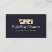 House Cleaner Roos Gold Cleaning Service Visitekaartje (Voorkant)