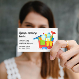 House Cleaner Service   Reinigingsproducten Visitekaartje