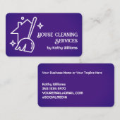 House Cleaner Visitekaartje (Voorkant / Achterkant)