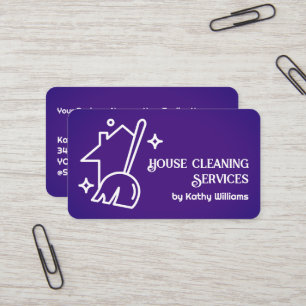 House Cleaner Visitekaartje