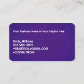 House Cleaner Visitekaartje (Achterkant)