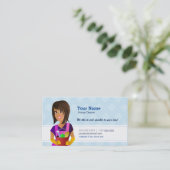 House Cleaner Visitekaartjes (Staand voorkant)