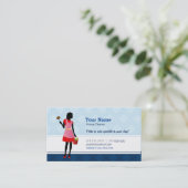 House Cleaner Visitekaartjes (Staand voorkant)