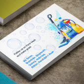 House Cleaning Business Card Template Visitekaartje