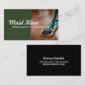 House Cleaning Housekeeper Maid Visitekaartje (Voorkant / Achterkant)