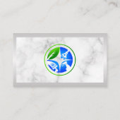 House Cleaning Icons | Achtergrond marmer Metal Visitekaartje (Achterkant)