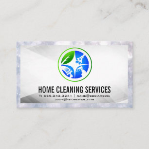 House Cleaning Icons   Postdiensten Visitekaartje