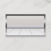 House Cleaning Icons | Vloer Visitekaartje (Achterkant)