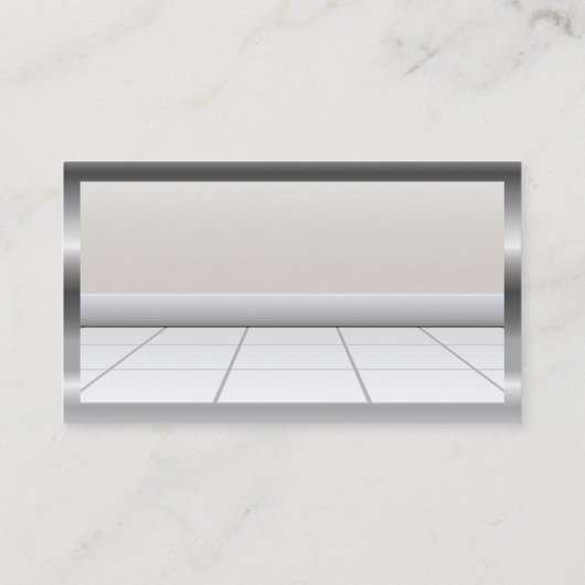 House Cleaning Icons | Vloer Visitekaartje (Achterkant)