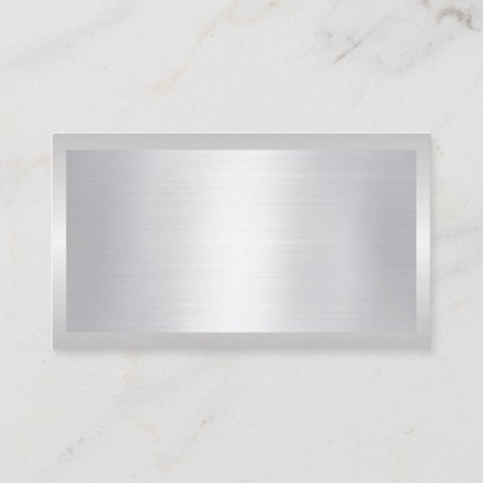 House Cleaning Logo | Staalborstel Visitekaartje (Achterkant)