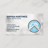 House Cleaning Logo Visitekaartje (Voorkant)