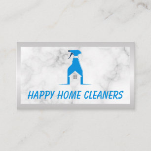 House Cleaning Maid Logo   Spuitwater Visitekaartje