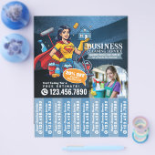 House cleaning Maid Service Flyer Tear Off Strips (Enkel)