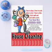 House Cleaning Marketing Flyer (Enkel)