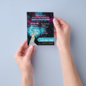 House Cleaning Modern Window Cleaning Service Flyer (Hand)