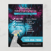 House Cleaning Modern Window Cleaning Service Flyer (Voorkant)