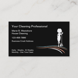 House Cleaning Professional Visitekaartje