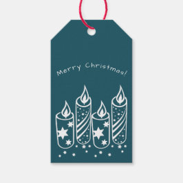 House Cleaning Service Candles Merry Kerstmis Cadeaulabel