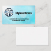 House Cleaning Service | Maid Cleaning Tools Visitekaartje (Voorkant / Achterkant)