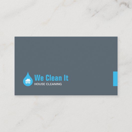House Cleaning Visitekaartje (Voorkant)