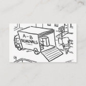 House Clearances Cartoon Visitekaartje (Achterkant)