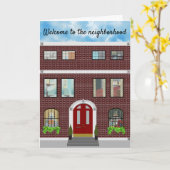 House Condo Warming Gefeliciteerd Kaart (Gele Bloem)