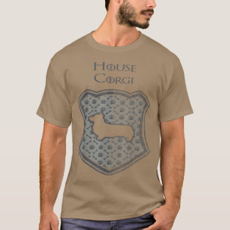 House Corgi Funny Thrones Parody T-shirt 4649