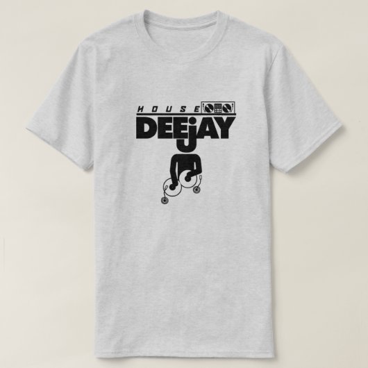 House DeeJay T-shirt (Design voorkant)