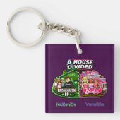 House Divided Brookhaven RP vs Barbie Dreamhouse Sleutelhanger (Voorkant)