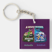 House Divided Brookhaven RP vs Draw Space Sleutelhanger (Voorkant)