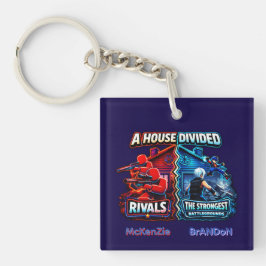 House Divided Rivals vs Strongest Battlegrounds Sleutelhanger