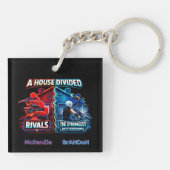 House Divided Rivals vs Strongest Battlegrounds Sleutelhanger (Achterkant)