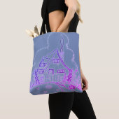 House Embroidery Design Tote Bag (Dichtbij)