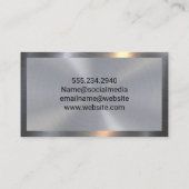 House- en Carpentry-tools | Metaal Visitekaartje (Achterkant)