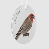 House Finch Ornament (voorkant)