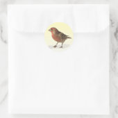 House Finch Ronde Sticker (Tas)