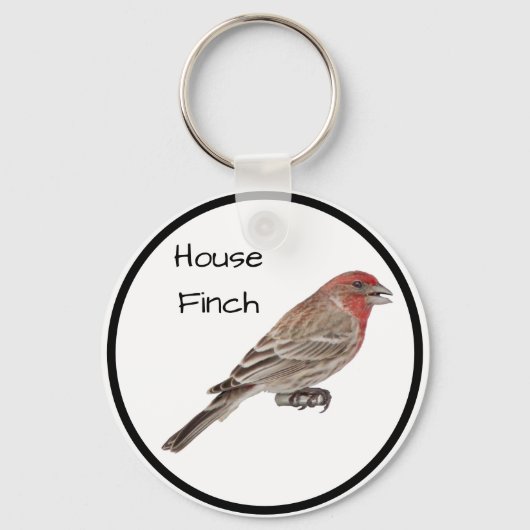 House Finch Sleutelhanger (Voorkant)