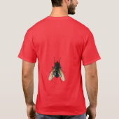 House Fly Dark of Light T-Shirt (Achterkant)