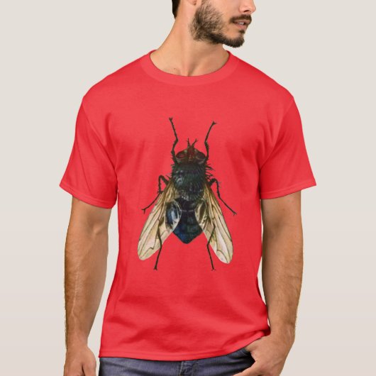House Fly Dark of Light T-Shirt (Voorkant)
