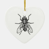 House Fly Keramisch Ornament (Voorkant)