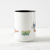 House Fly Martial Arts Coffee Mok (Midden)