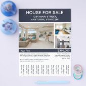 House for Sale Flyer with Phototraar Off Strips (Enkel)