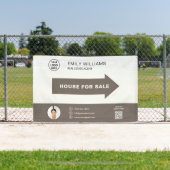 House for Sale Real Estate Logo QR Code Spandoek (Insitu)
