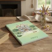 House & Garden Notebook – Elegant Illustration Notitieboek