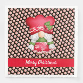 House Gnome Customize Color and Text Servet (Voorkant)