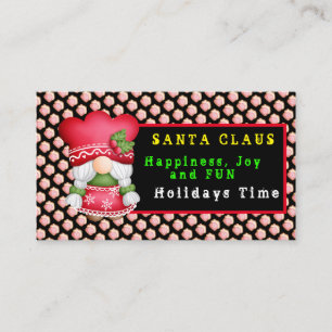 House Gnome Customize Color and Text Visitekaartje