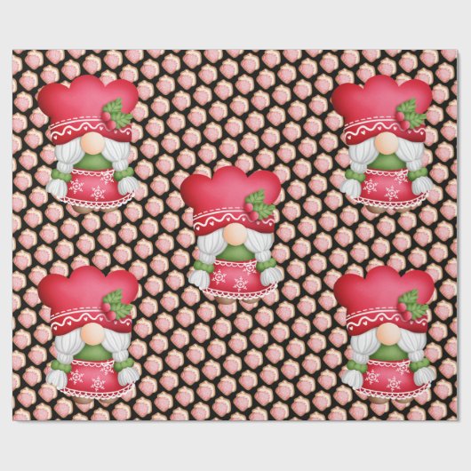 House Gnome Customize Color Cadeaupapier (Vlak)