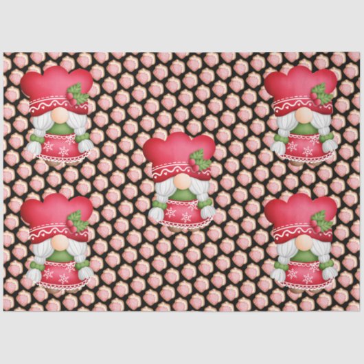 House Gnome Customize Color Tissuepapier (Voorkant)