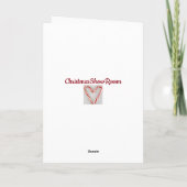 **HOUSE HOLIDAY GREETTES** IN CHRISTMAS FEESTDAGEN KAART (Achterkant)